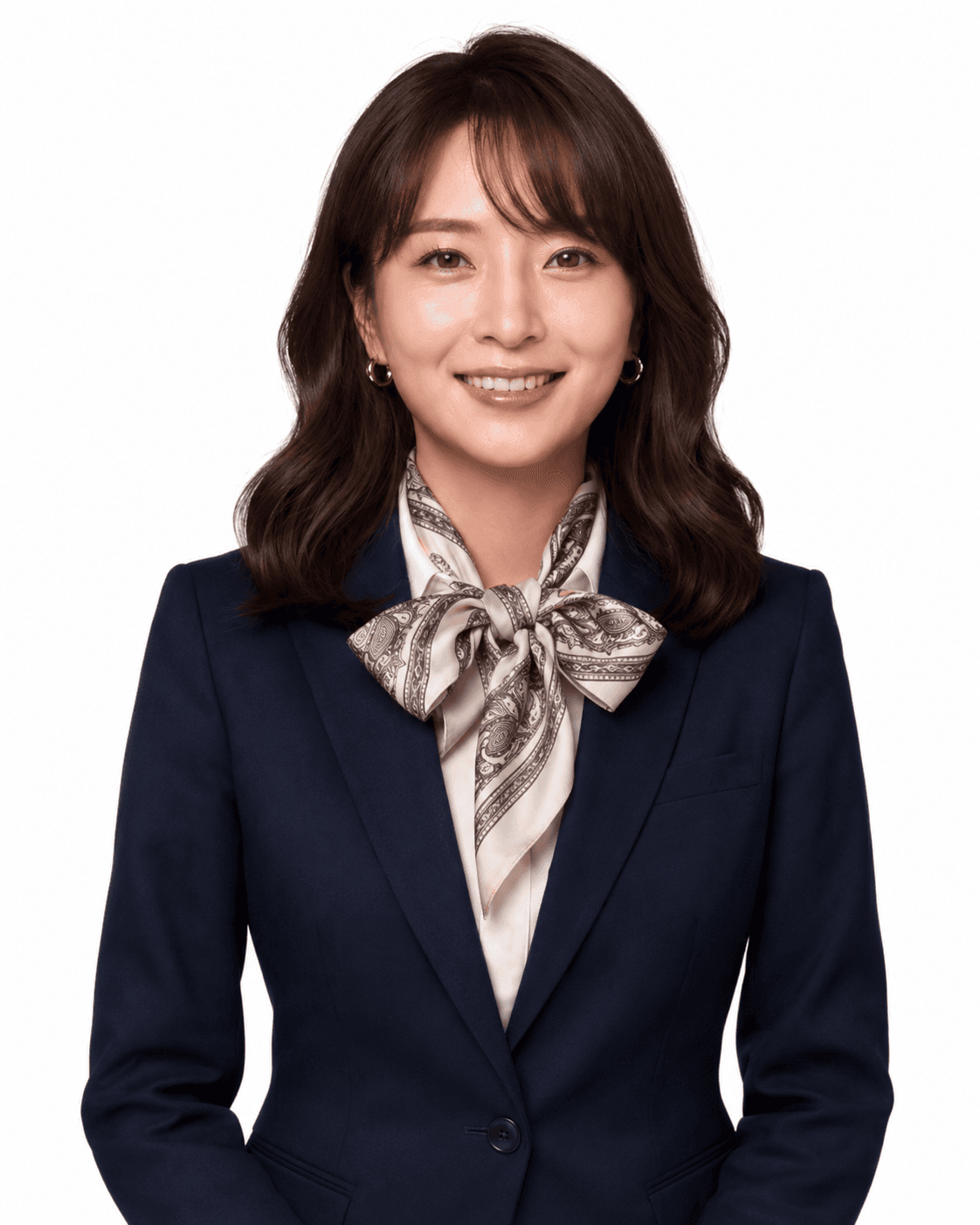 Friendly AI job-search assistant character